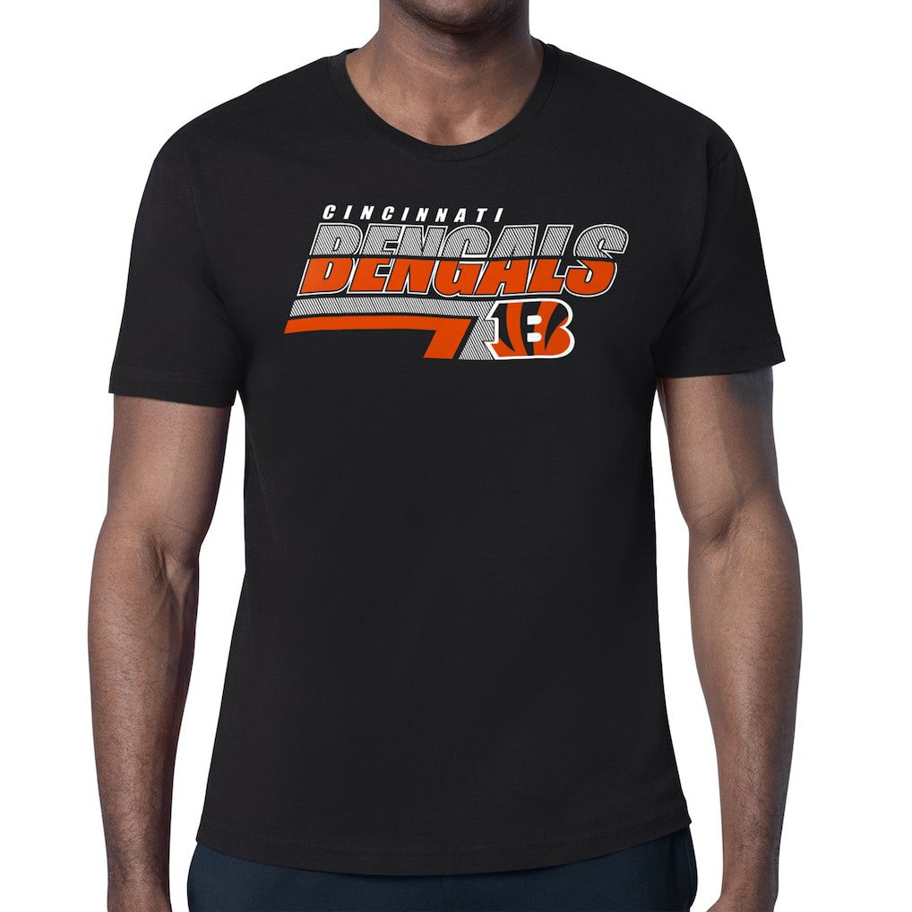 Cincinnati Bengals Starter Logo Push Graphic T-Shirt - Black online