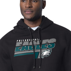 Philadelphia Eagles Starter Logo Push Graphic Hoodie - Black cheap