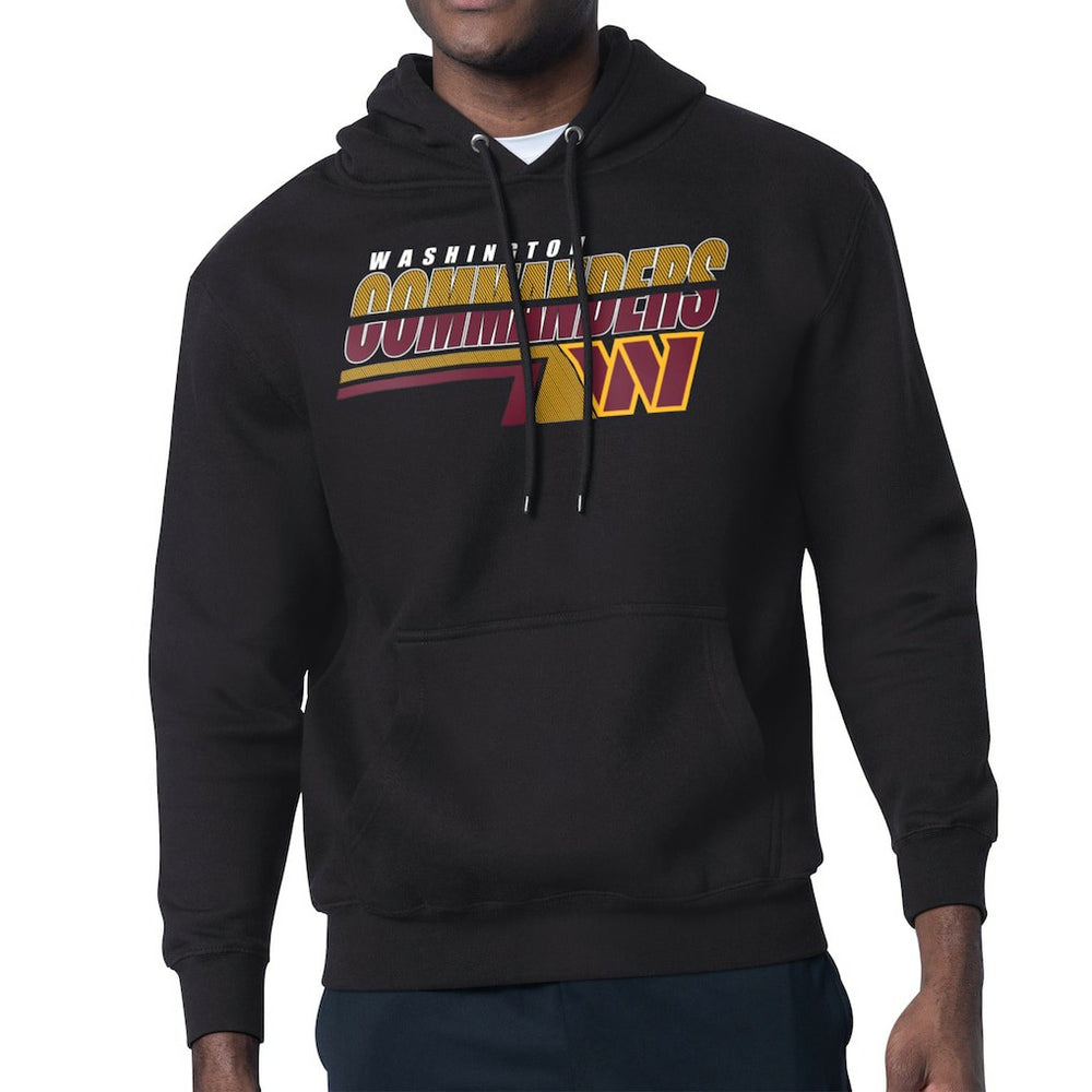 Washington Commanders Starter Logo Push Graphic Hoodie - Black online