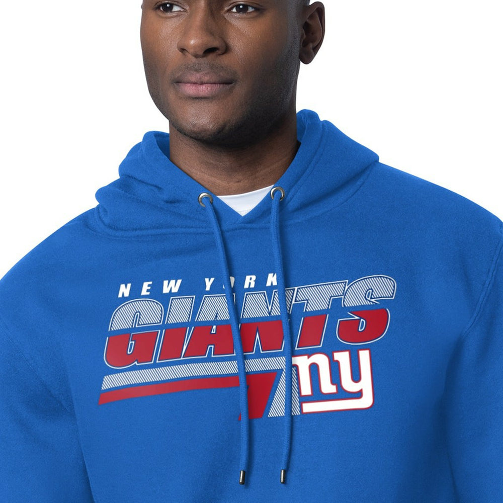 New York Giants Starter Logo Push Graphic Hoodie - Royal for sale