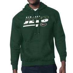 New York Jets Starter Logo Push Graphic Hoodie - Green sale