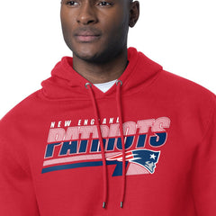 New England Patriots Starter Logo Push Graphic Hoodie - Red cheap