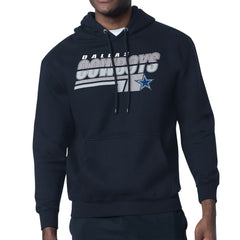 Dallas Cowboys Starter Logo Push Graphic Hoodie - Navy online