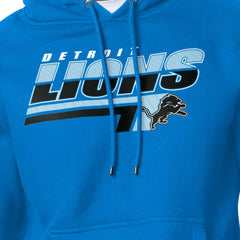 Detroit Lions Starter Logo Push Graphic Hoodie - Blue discount