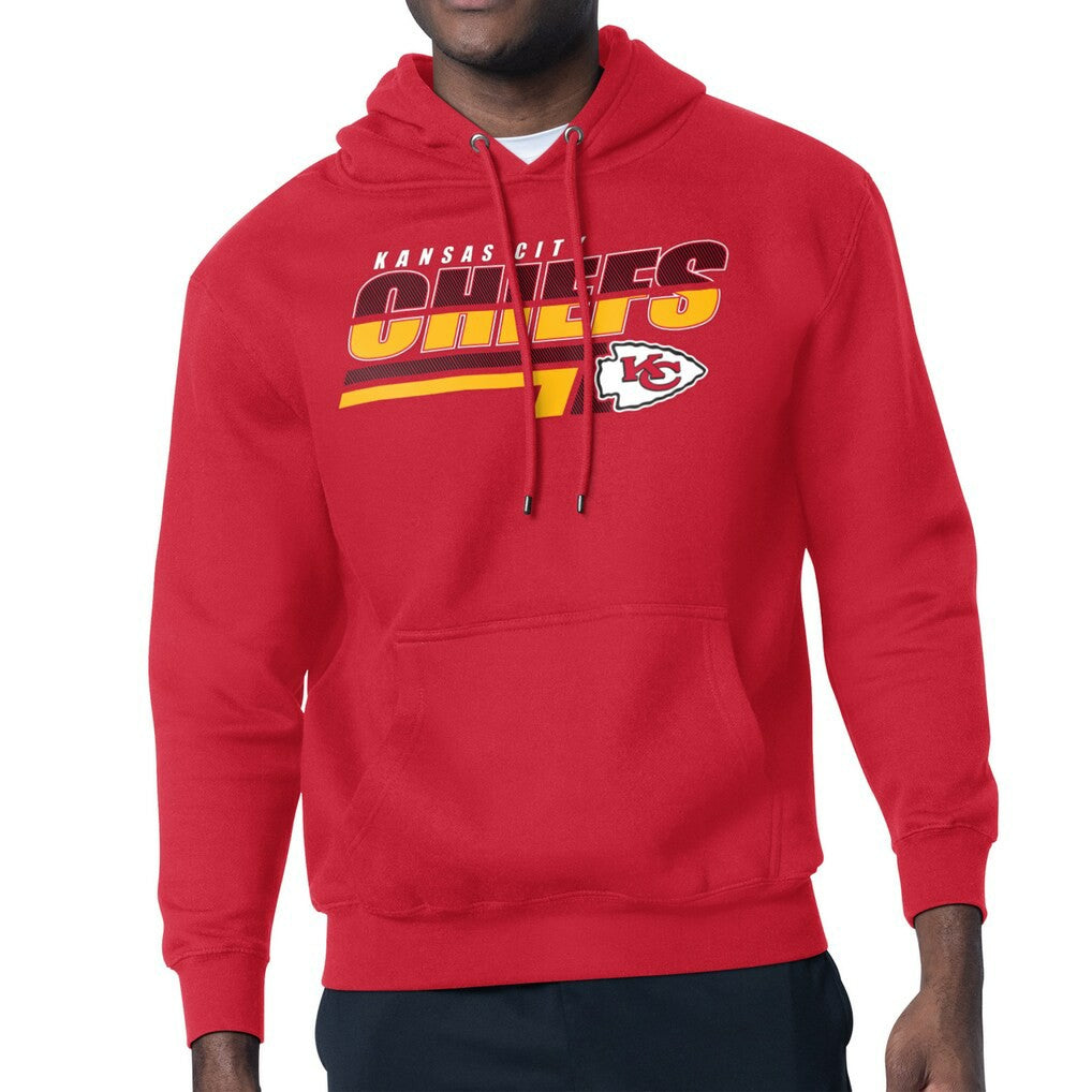 Kansas City Chiefs Starter Logo Push Graphic Hoodie - Red outlet
