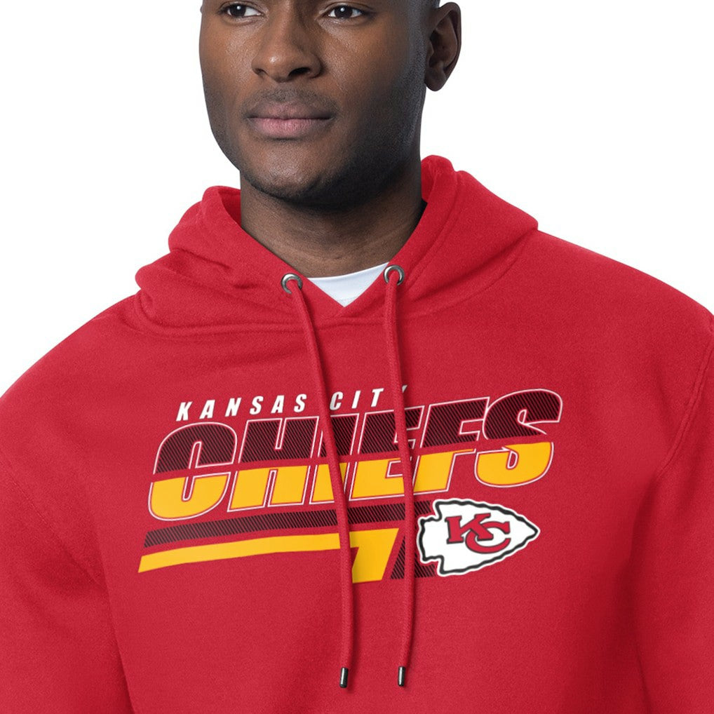 Kansas City Chiefs Starter Logo Push Graphic Hoodie - Red outlet
