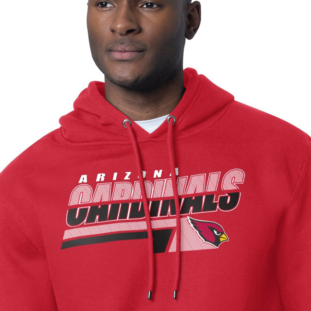 Arizona Cardinals Starter Logo Push Graphic Hoodie - Cardinal discount