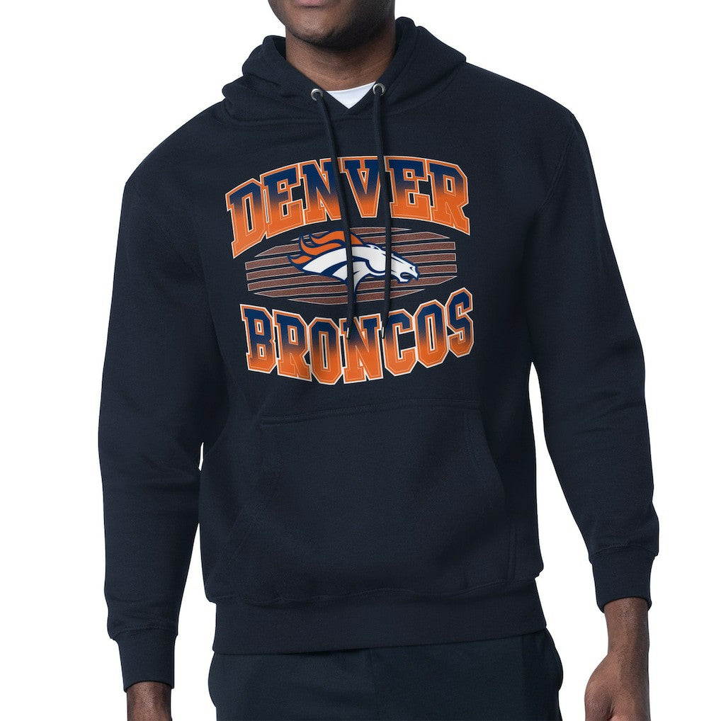 Denver Broncos Starter Team Grit Graphic Hoodie - Navy sale