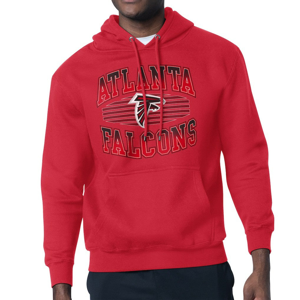 Atlanta Falcons Starter Team Grit Graphic Hoodie - Red on sale