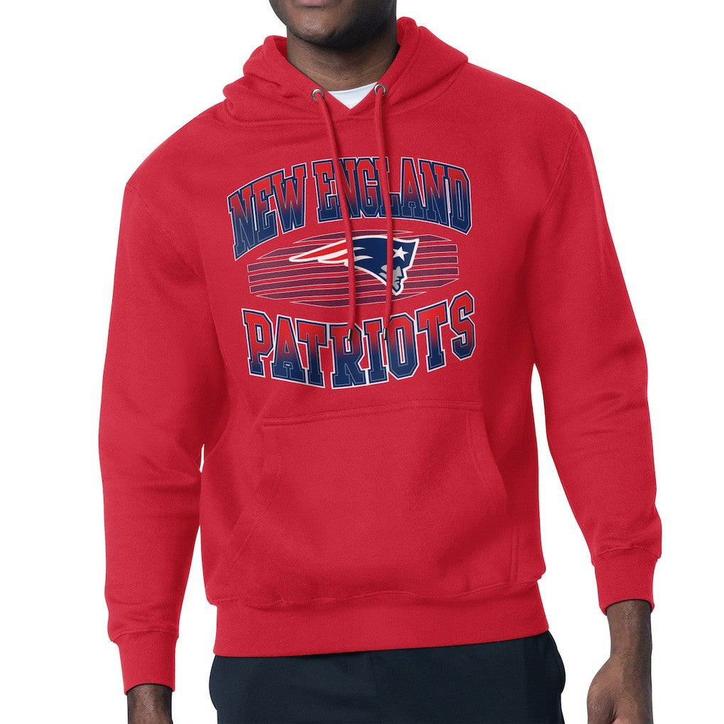 New England Patriots Starter Team Grit Graphic Hoodie - Red outlet