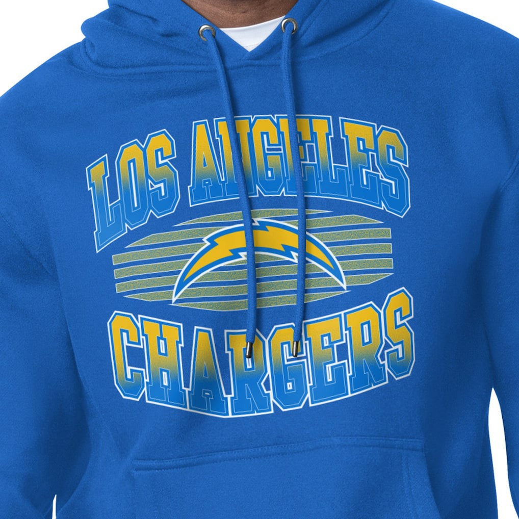 Los Angeles Chargers Starter Team Grit Graphic Hoodie - Royal cheap