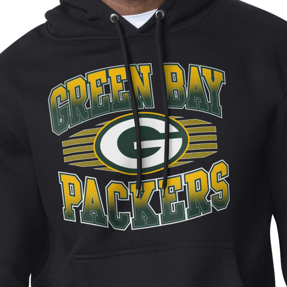 Green Bay Packers Starter Team Grit Graphic Hoodie - Black discount