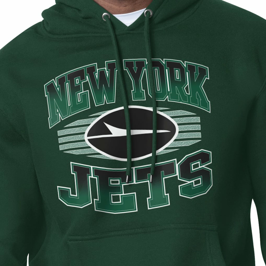 New York Jets Starter Team Grit Graphic Hoodie - Green for sale