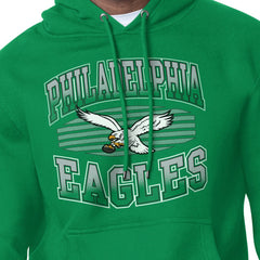 Philadelphia Eagles Starter Team Grit Graphic Hoodie - Kelly Green outlet