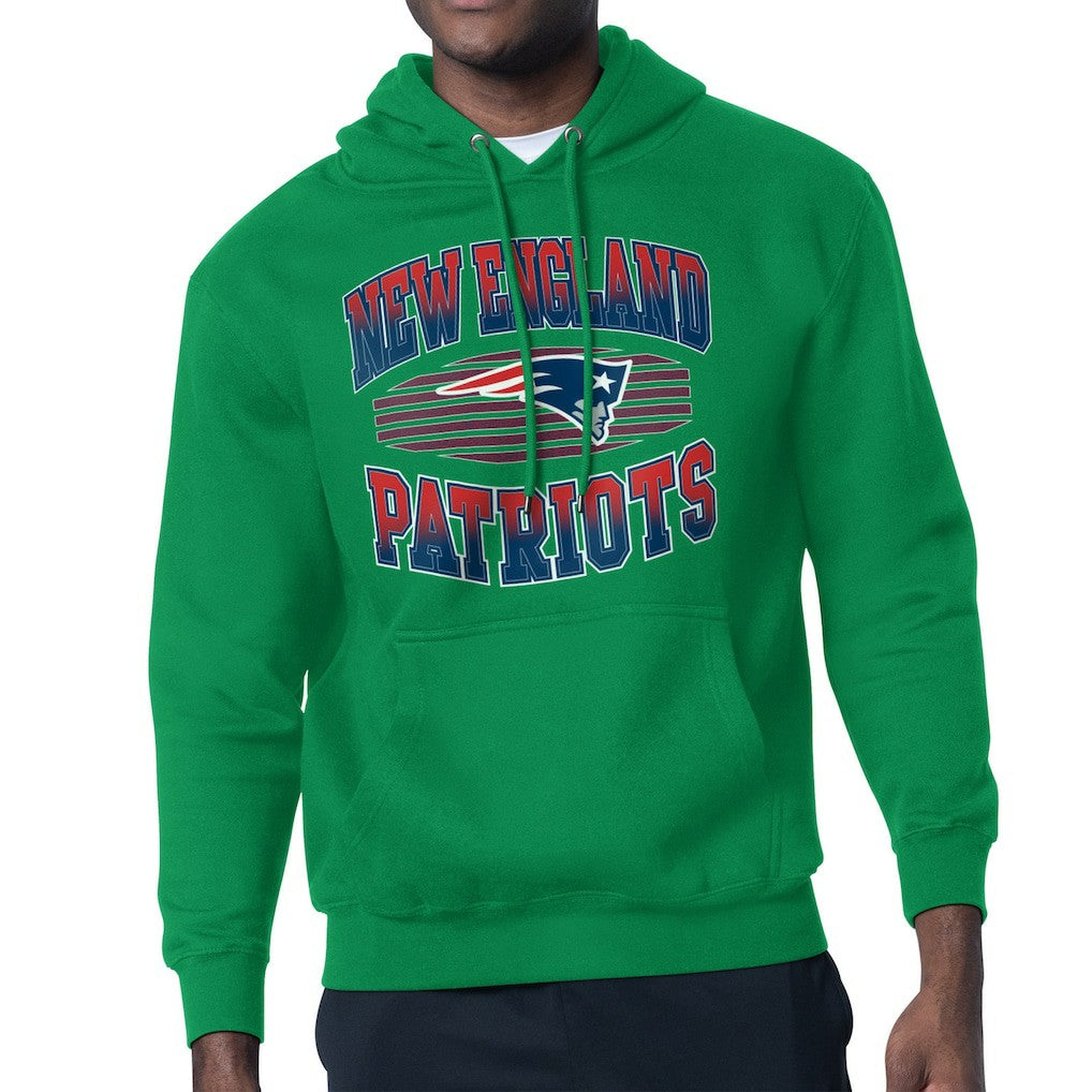 New England Patriots Starter Team Grit Graphic Hoodie - Kelly Green sale