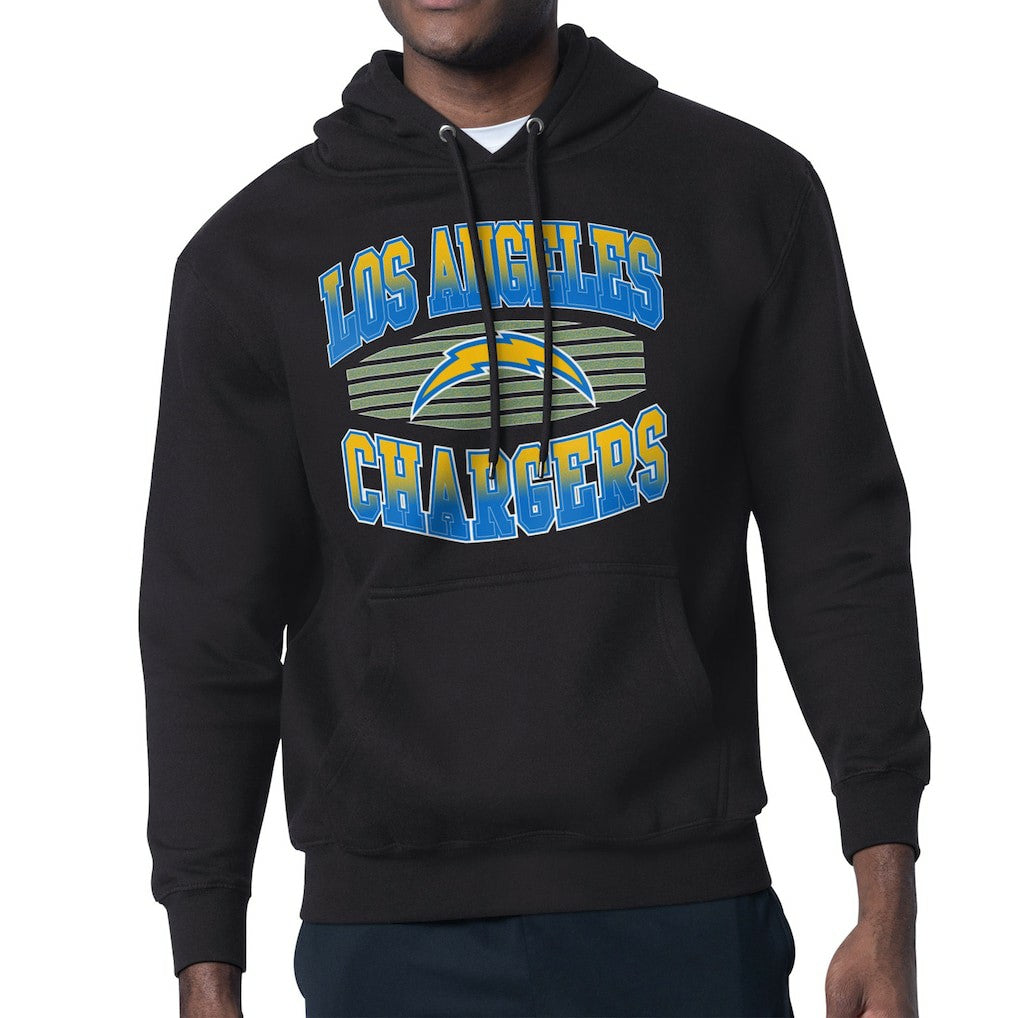 Los Angeles Chargers Starter Team Grit Graphic Hoodie - Black on sale