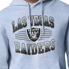 Las Vegas Raiders Starter Team Grit Graphic Hoodie - Heather Gray sale