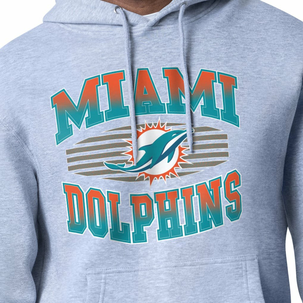 Miami Dolphins Starter Team Grit Graphic Hoodie - Heather Gray on sale
