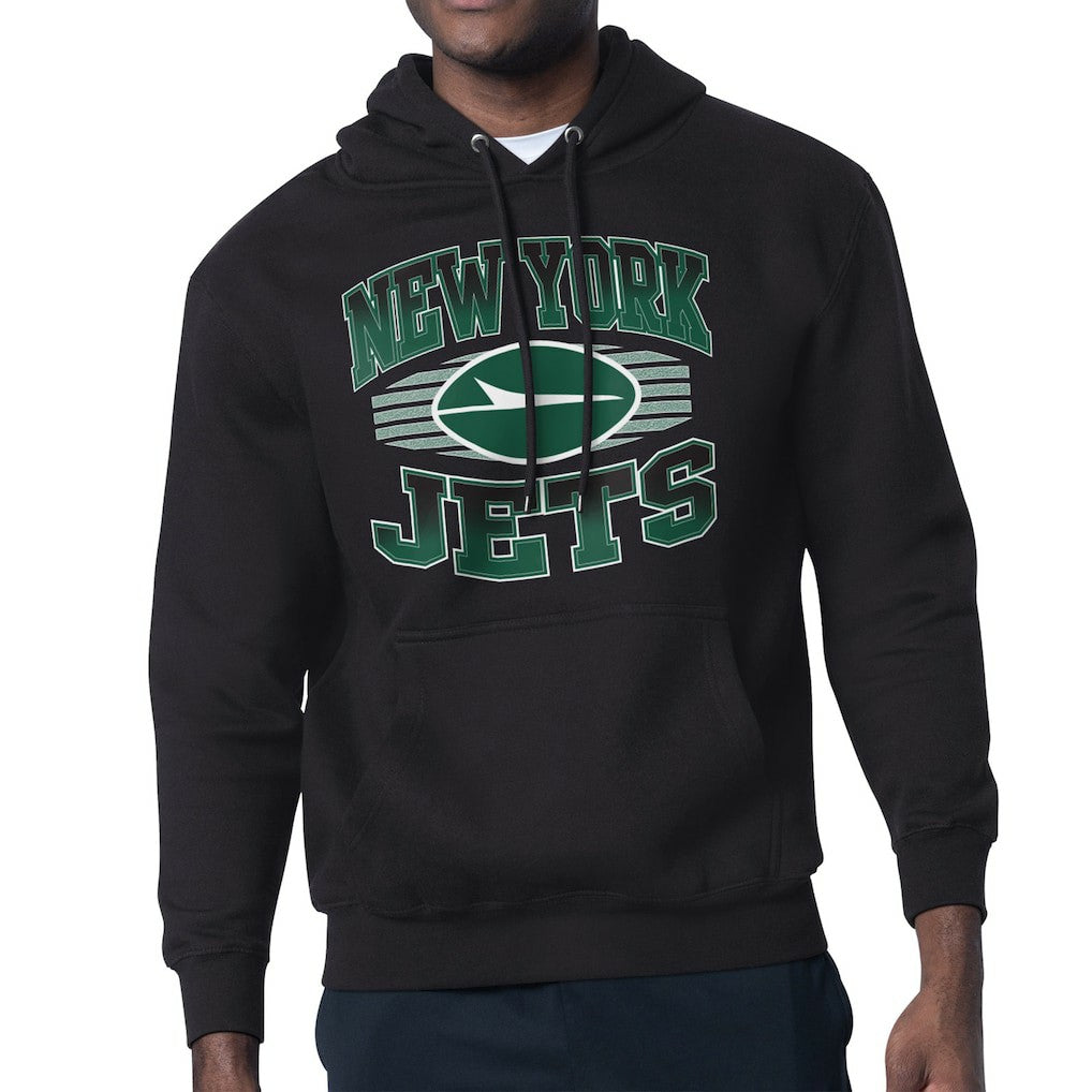New York Jets Starter Team Grit Graphic Hoodie - Black discount