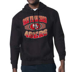 San Francisco 49ers Starter Team Grit Graphic Hoodie - Black cheap