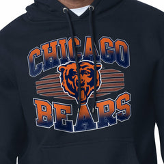 Chicago Bears Starter Team Grit Graphic Hoodie - Navy discount
