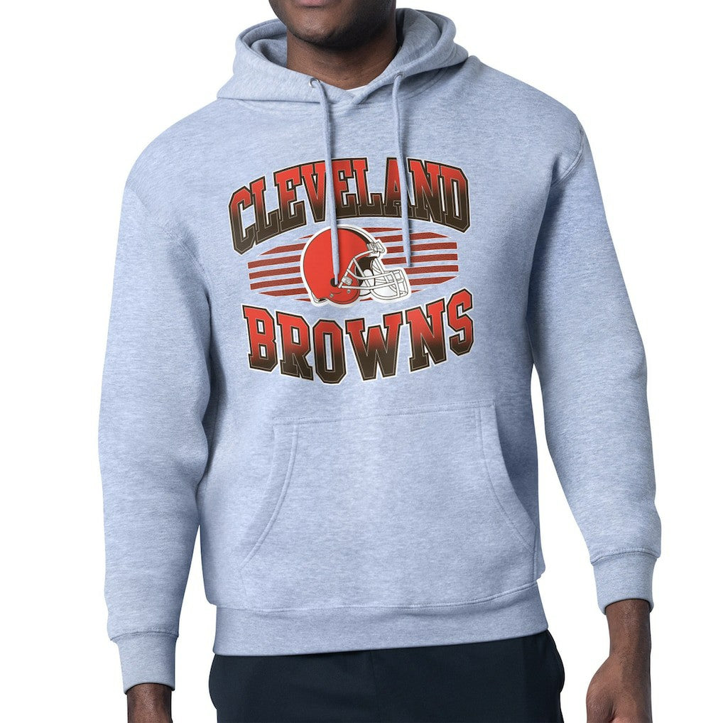Cleveland Browns Starter Team Grit Graphic Hoodie - Heather Gray sale