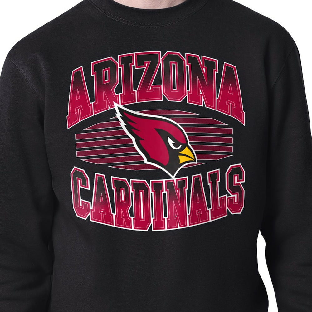 Arizona Cardinals Starter Team Grit Graphic Fleece Pullover Sweatshirt - Black sale