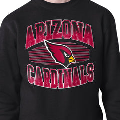 Arizona Cardinals Starter Team Grit Graphic Fleece Pullover Sweatshirt - Black sale