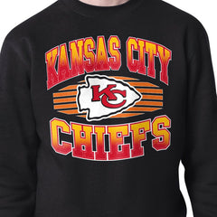 Kansas City Chiefs Starter Team Grit Graphic Fleece Pullover Sweatshirt - Black discount