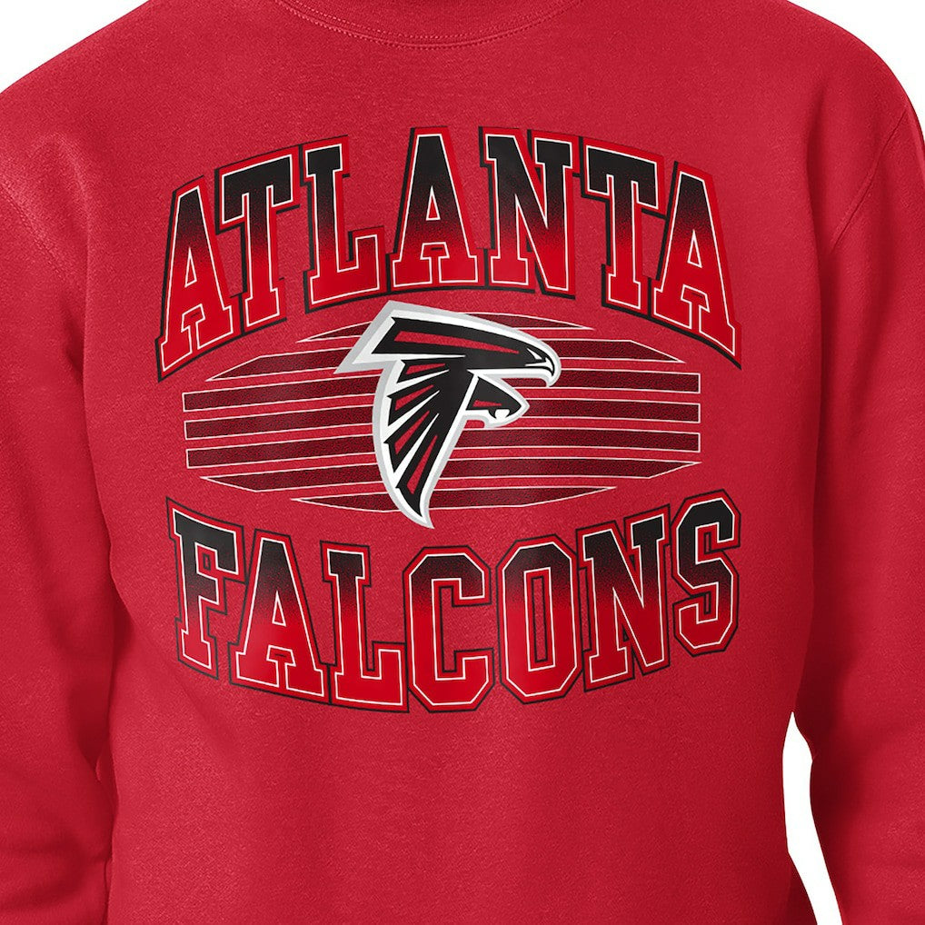 Atlanta Falcons Starter Team Grit Graphic Fleece Pullover Sweatshirt - Red discount