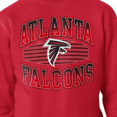 Atlanta Falcons Starter Team Grit Graphic Fleece Pullover Sweatshirt - Red discount