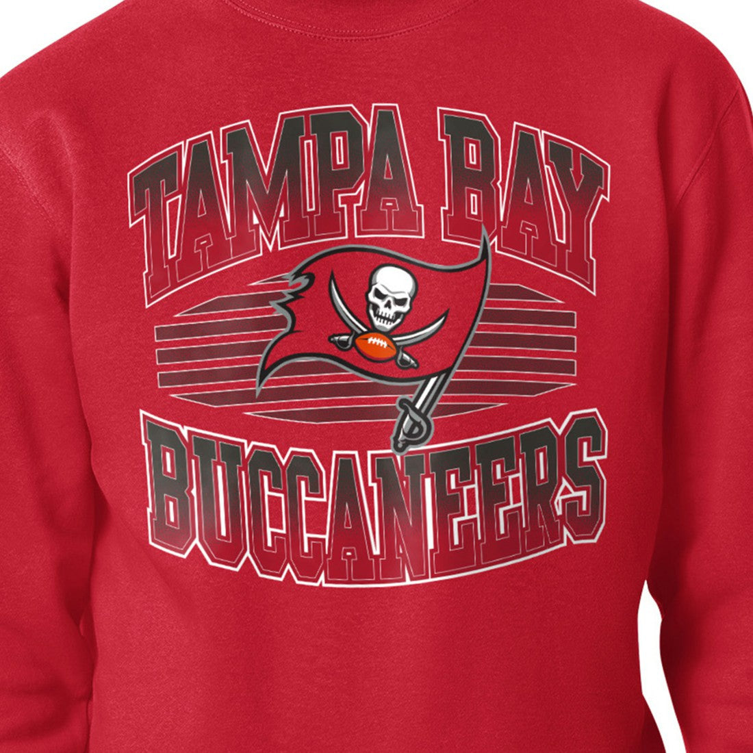 Tampa Bay Buccaneers Starter Team Grit Graphic Fleece Pullover Sweatshirt - Red sale