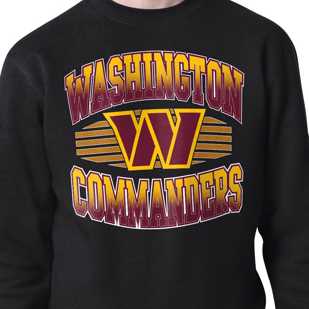 Washington Commanders Starter Team Grit Graphic Fleece Pullover Sweatshirt - Black online