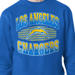 Los Angeles Chargers Starter Team Grit Graphic Fleece Pullover Sweatshirt - Royal discount