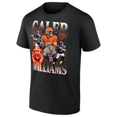Caleb Williams Chicago Bears Notorious Graphic T-Shirt - Black sale