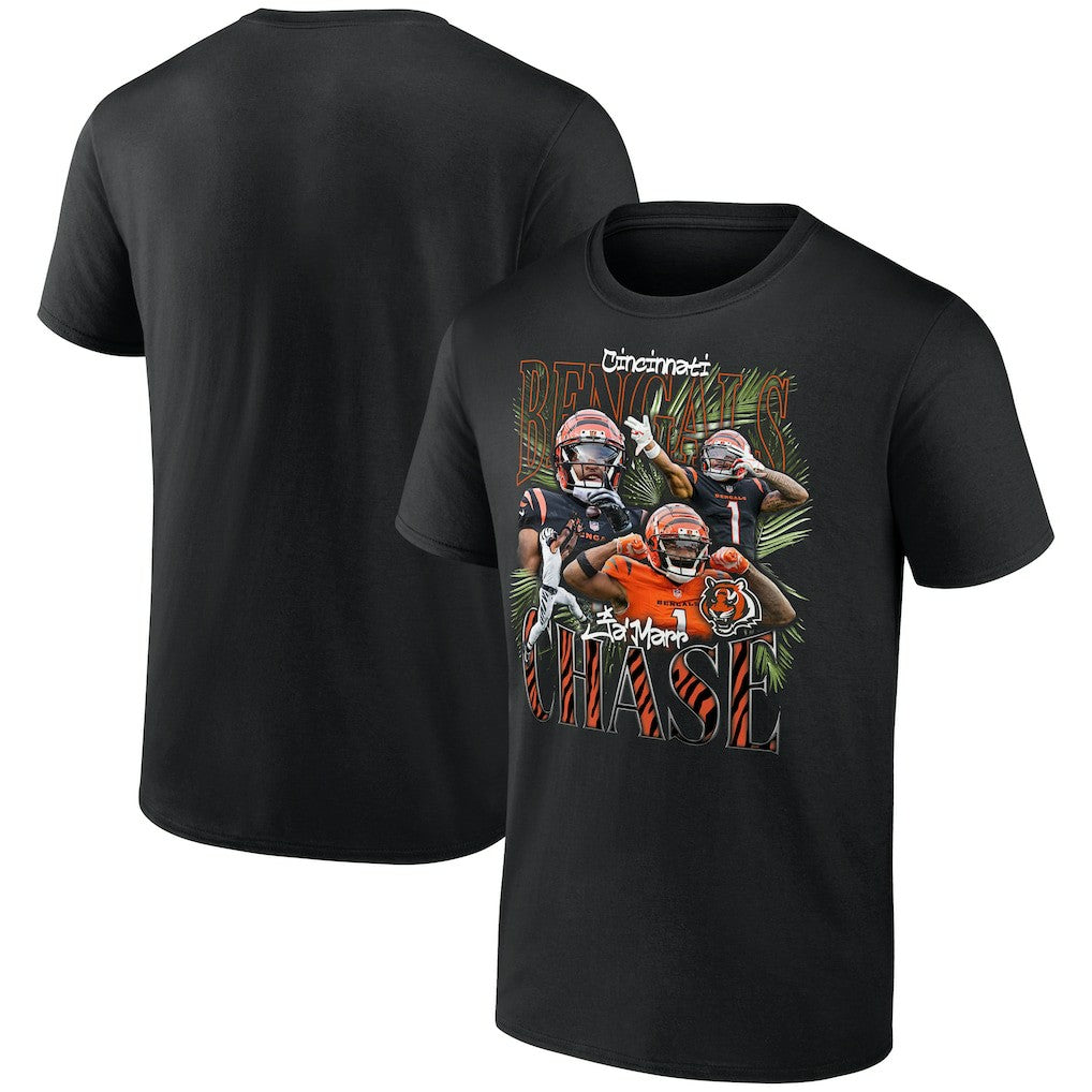 Ja'Marr Chase Cincinnati Bengals Notorious Graphic T-Shirt - Black on sale