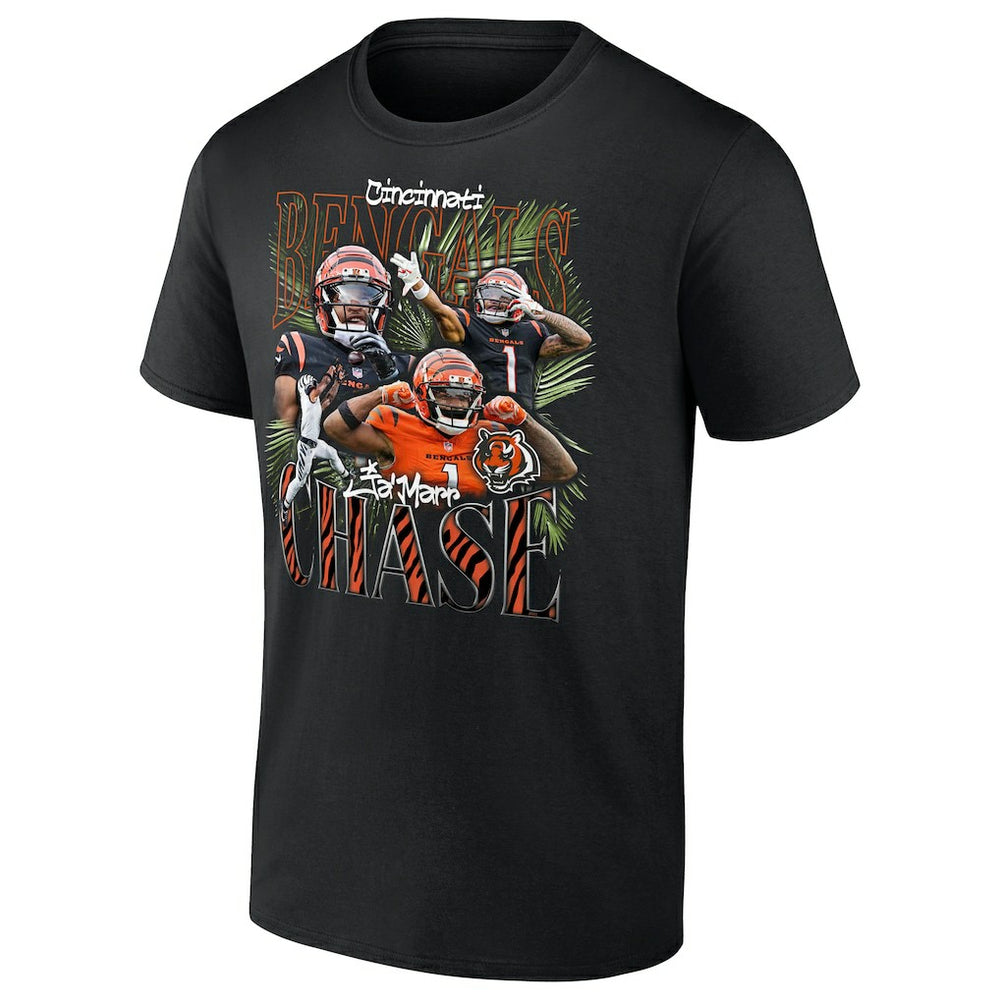 Ja'Marr Chase Cincinnati Bengals Notorious Graphic T-Shirt - Black on sale