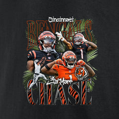 Ja'Marr Chase Cincinnati Bengals Notorious Graphic T-Shirt - Black on sale