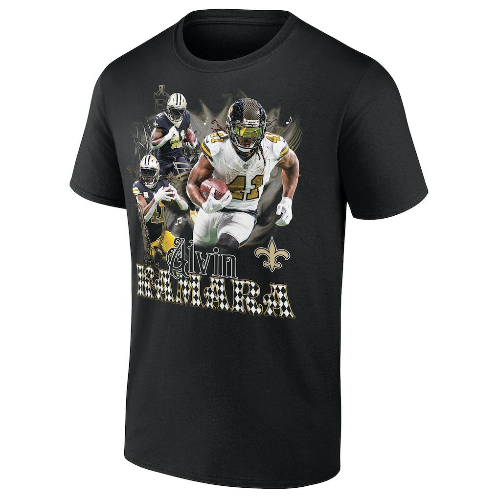 Alvin Kamara New Orleans Saints Notorious Graphic T-Shirt - Black cheap