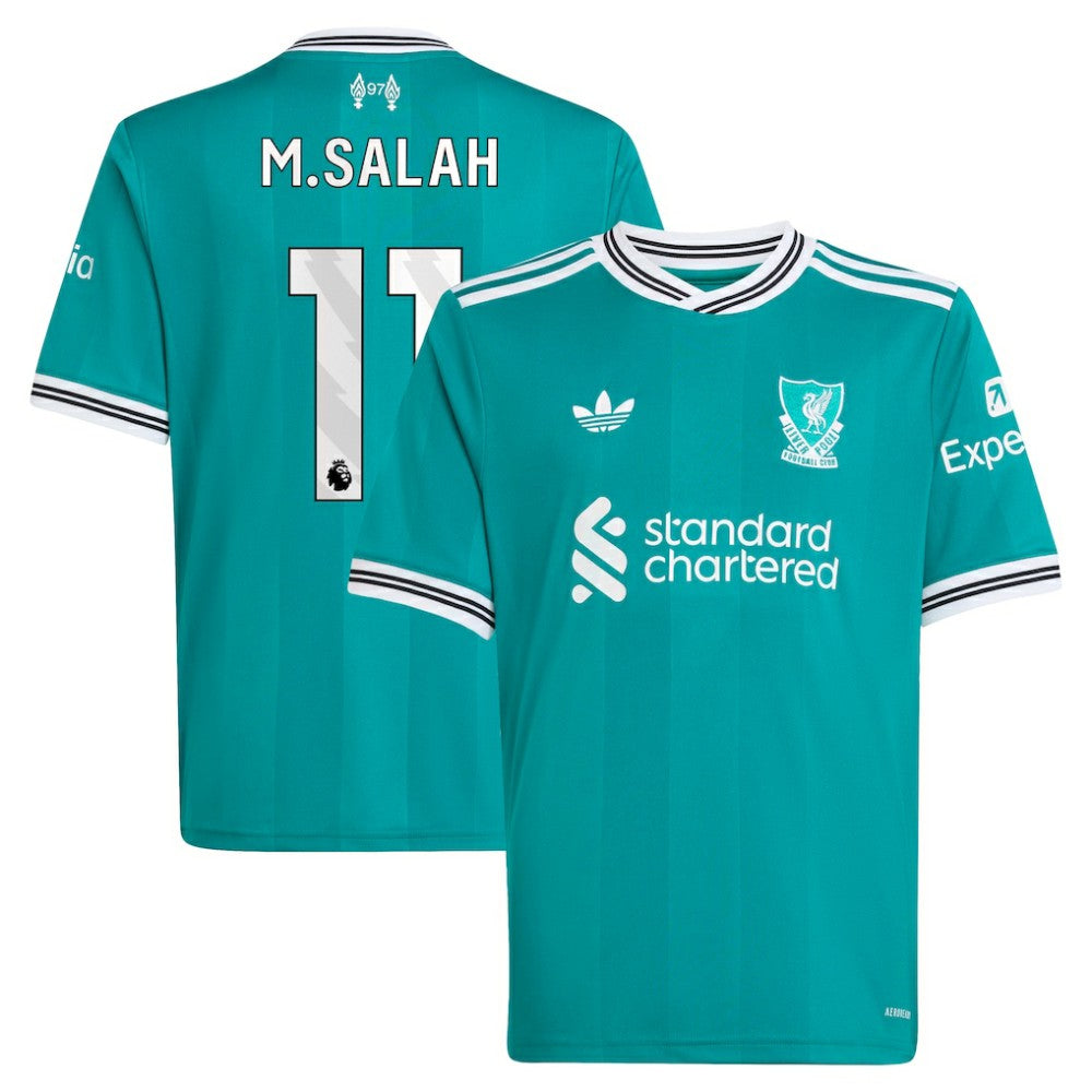Mohamed Salah Liverpool Youth 2025/26 Third Replica Player Jersey - Green on sale