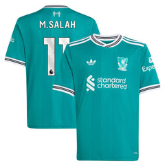 Mohamed Salah Liverpool Youth 2025/26 Third Replica Player Jersey - Green on sale