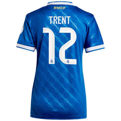 Trent Alexander-Arnold Real Madrid Women's 2025/26 Third Replica Player Jersey - Blue sale