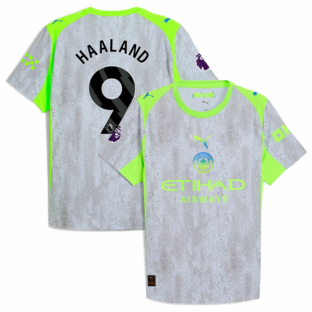 Manchester City 2025/26 Third Jersey - Green/Neon Green for sale