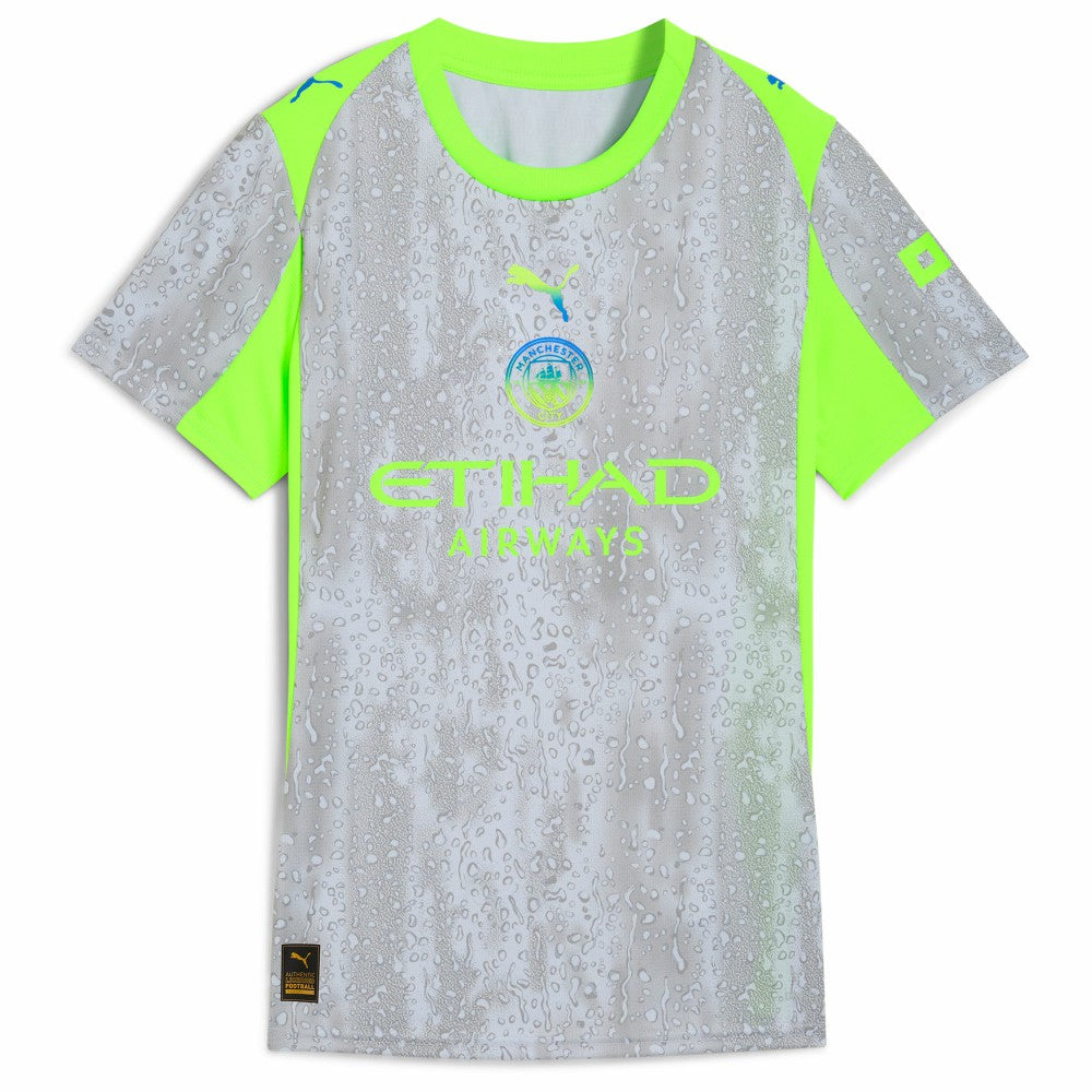 Manchester City Women's 2025/26 Third Replica Jersey - Green/Neon Green cheap