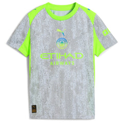 Manchester City Youth 2025/26 Third Replica Jersey - Green/Neon Green outlet