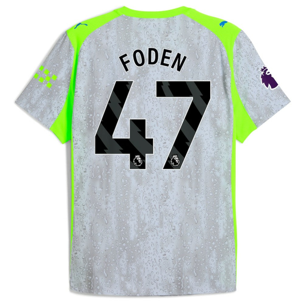 Manchester City 2025/26 Third Jersey - Green/Neon Green on sale