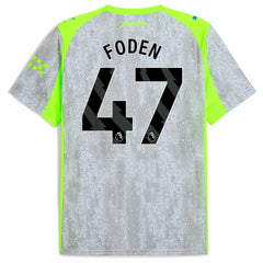 Manchester City 2025/26 Third Replica Jersey - Green/Neon Green for sale