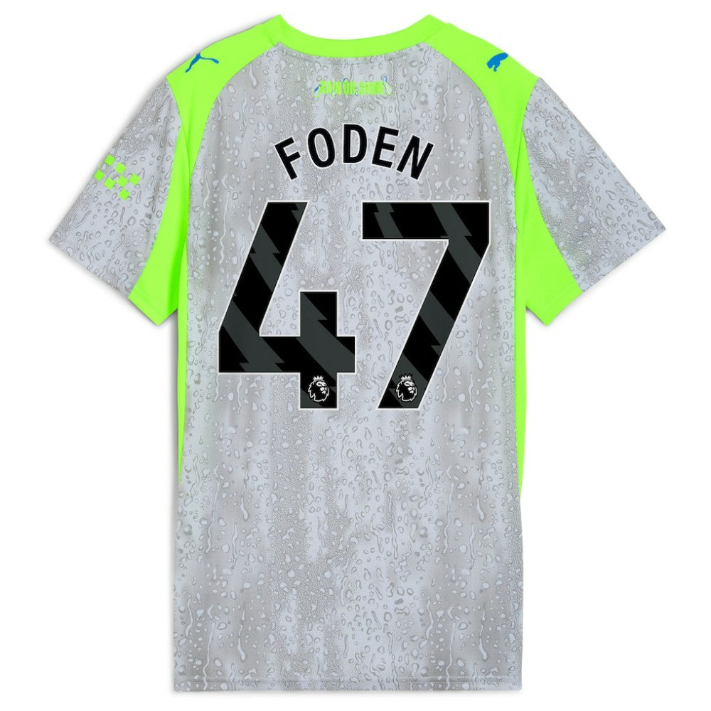 Manchester City Women's 2025/26 Third Replica Jersey - Green/Neon Green sale