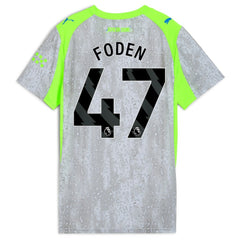 Manchester City Women's 2025/26 Third Replica Jersey - Green/Neon Green sale