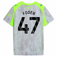Manchester City Youth 2025/26 Third Replica Jersey - Green/Neon Green for sale